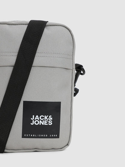 LIGHT GREY SLING BAG