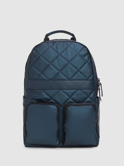 NAVY BLUE PREMIUM QUILTED BACKPACK
