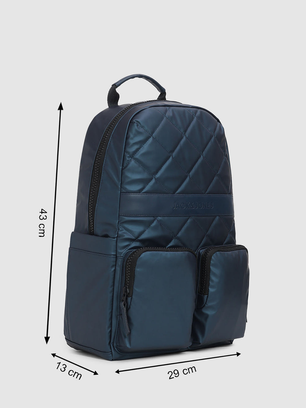 NAVY BLUE PREMIUM QUILTED BACKPACK