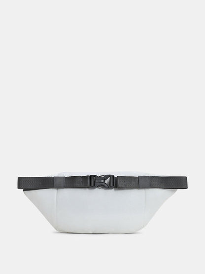 WHITE MESH LOGO PRINT BUMBAG