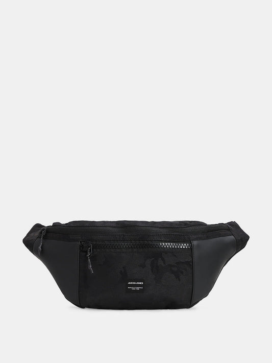 BLACK CAMO PRINT CHESTPACK