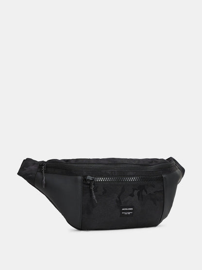 BLACK CAMO PRINT CHESTPACK