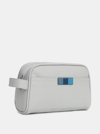 GREY TOILETRY BAG
