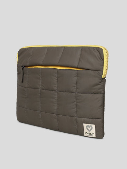 Green Puffer Laptop Sleeve