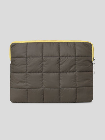 Green Puffer Laptop Sleeve