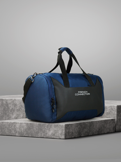 French Connection Blue Duffle