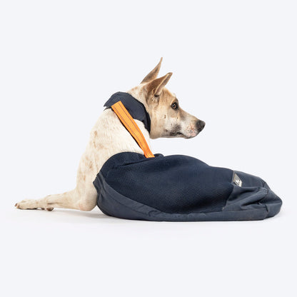 HUFT Trooper Drag Bag Harness For Dog - Navy Blue