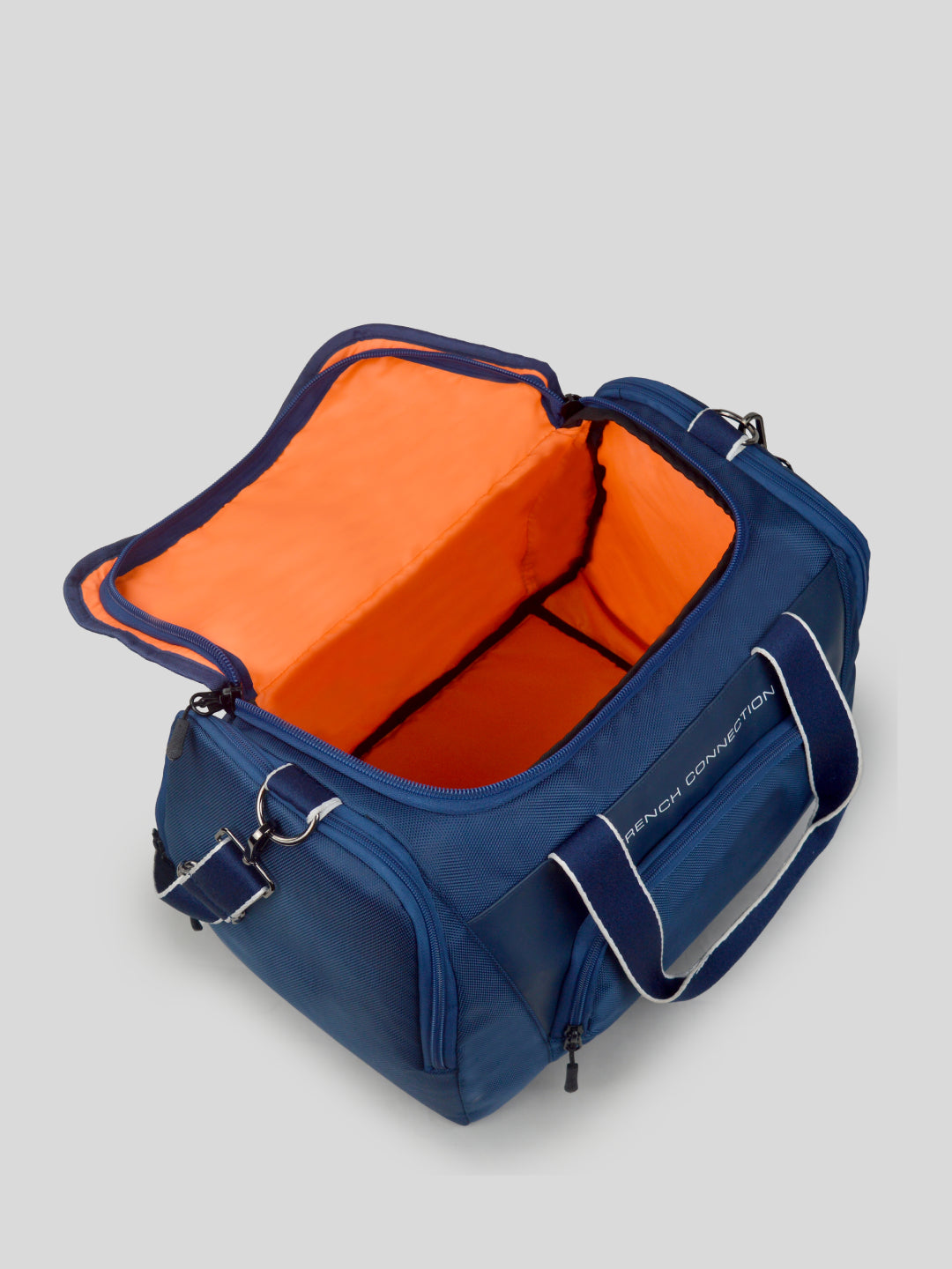 French Connection Blue Duffle