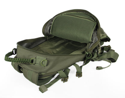 Defence Olive Backpack 40L capacity