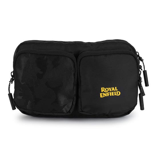 ROYAL ENFIELD COMPASS WOMEN'S WAIST BAG - BLACK