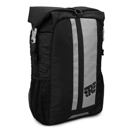 THIK & THIN STRIPES ROLL TOP BACKPACK - GREY