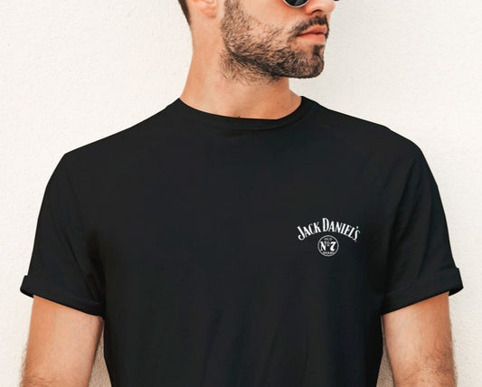 Solid Men Round Neck Black T-Shirt