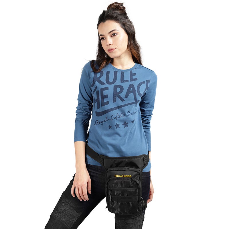 TRAILLOCK WOMEN'S THIGH BAG - BLACK