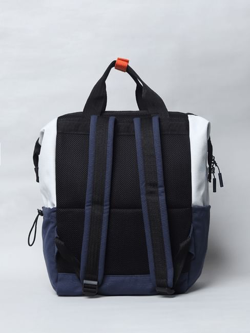 Jack & Jones Blue Colorblocked Backpack