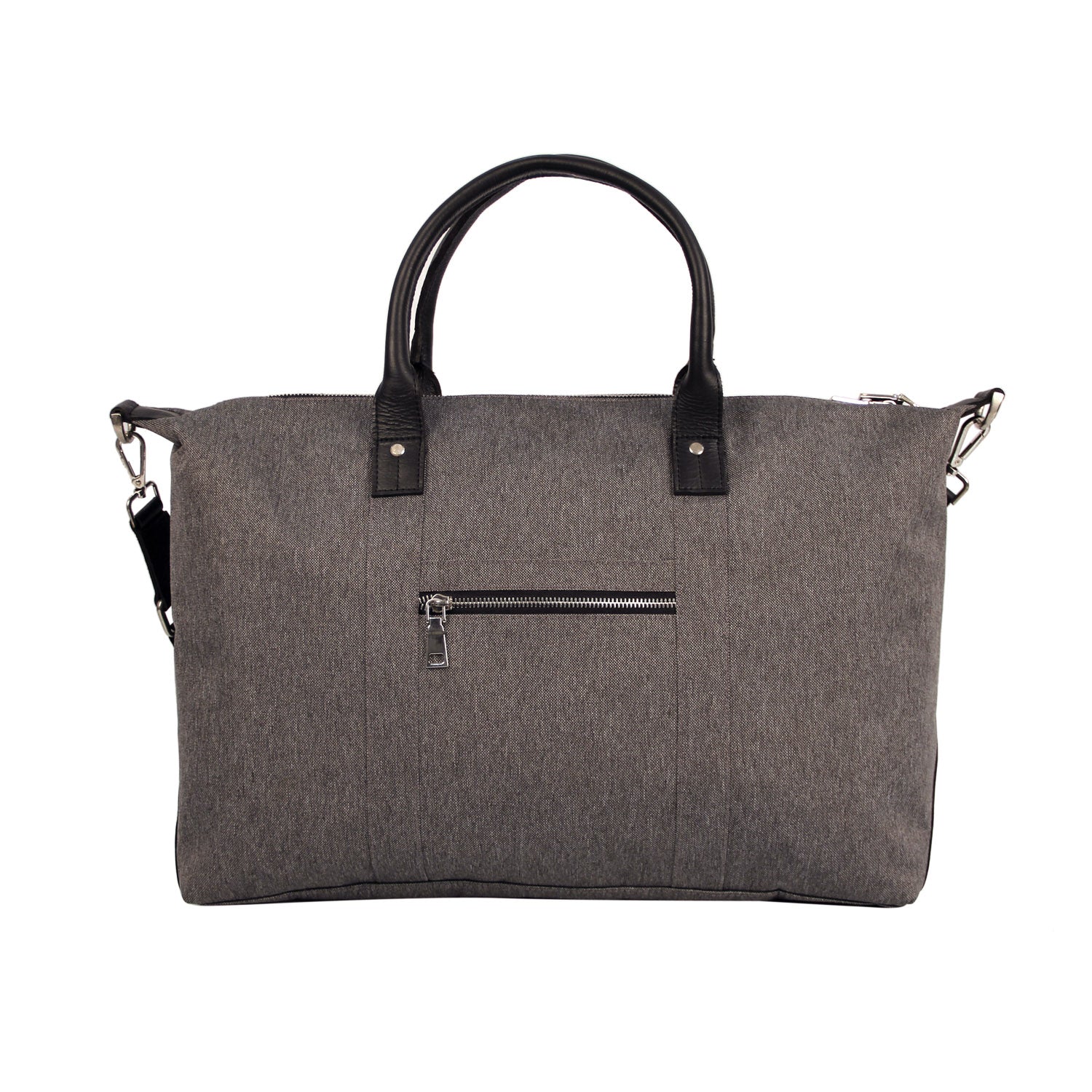 Grey-Black Travel Bag