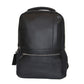 All Black PU Backpack