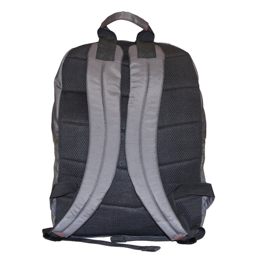 All Grey Polyester Backpack-02
