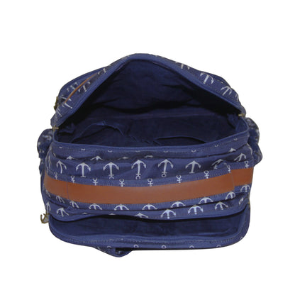 Anchor Print Backpack