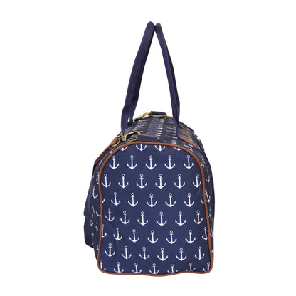 Anchor print Duffle Bag