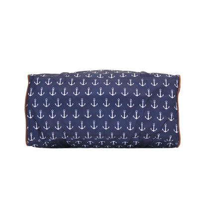 Anchor print Duffle Bag