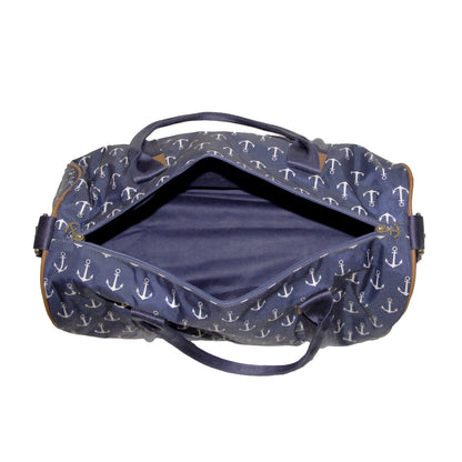 Anchor print Duffle Bag