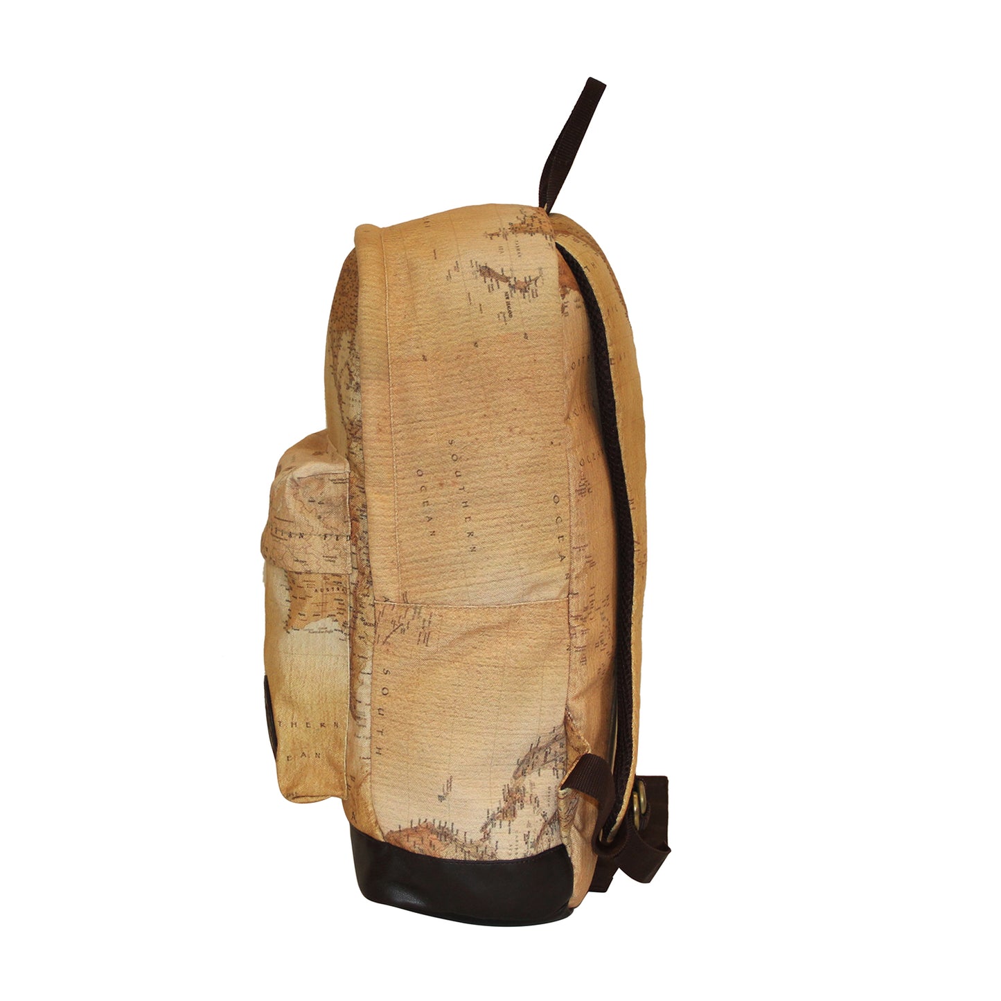 Beige Canvas Backpack