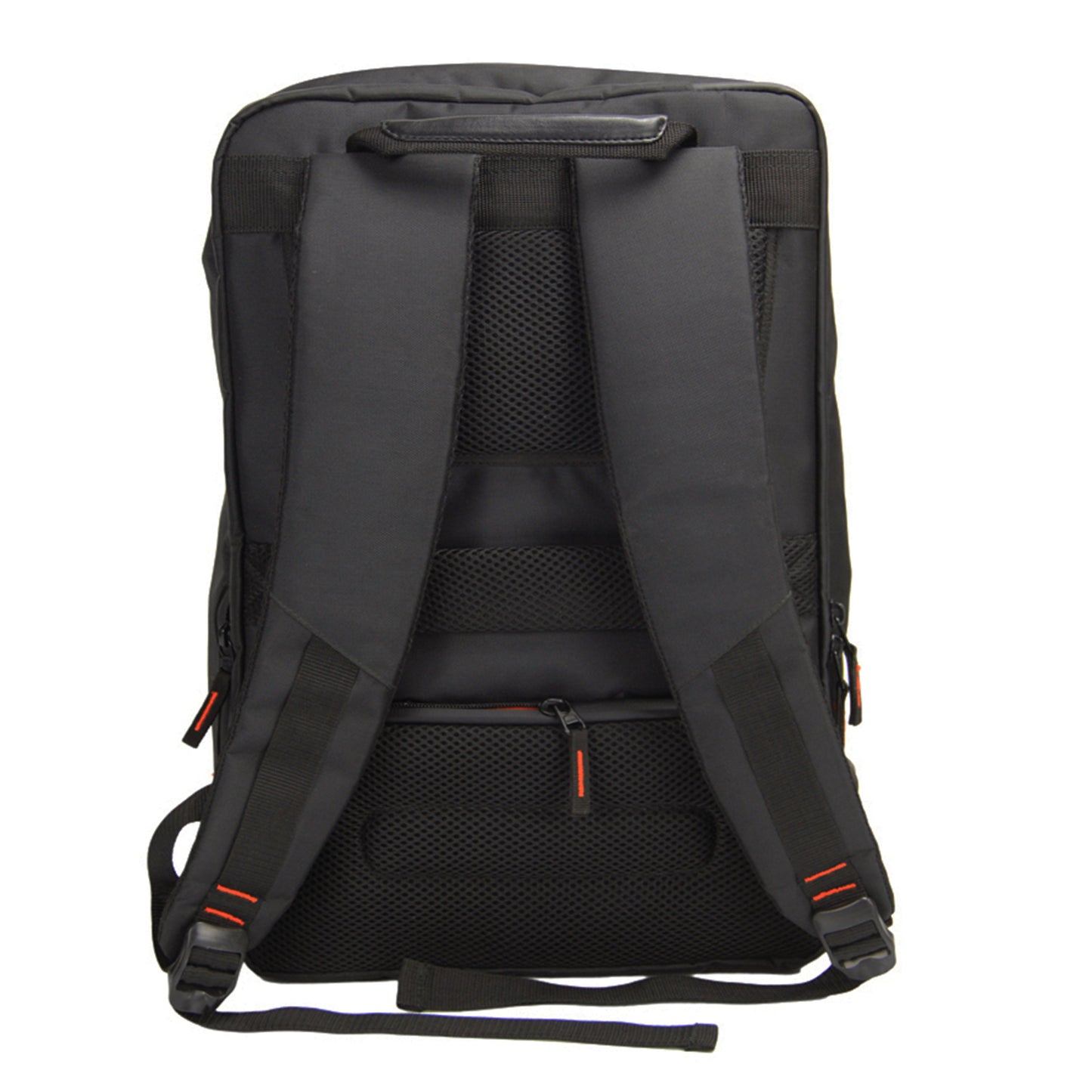 Black Polyester Business Backpack