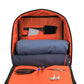 Black Polyester Business Backpack