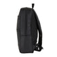 Black Polyester Regular Backpack