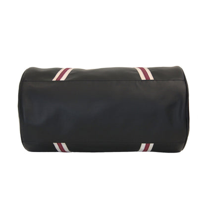 Black Shiny PU Weekender