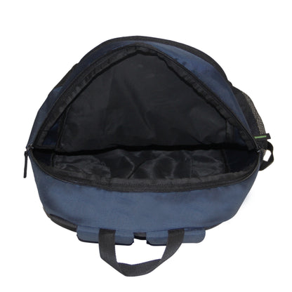 Blue & Black Regular Backpack