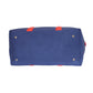 Blue & White Canvas Weekender