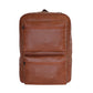 Brown Faux Leather Day Pack