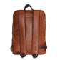 Brown Faux Leather Day Pack
