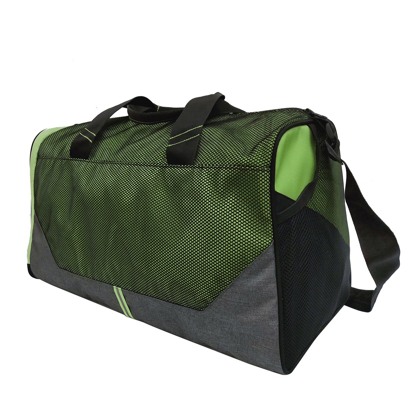 Colorblock Sporty Duffle Bag