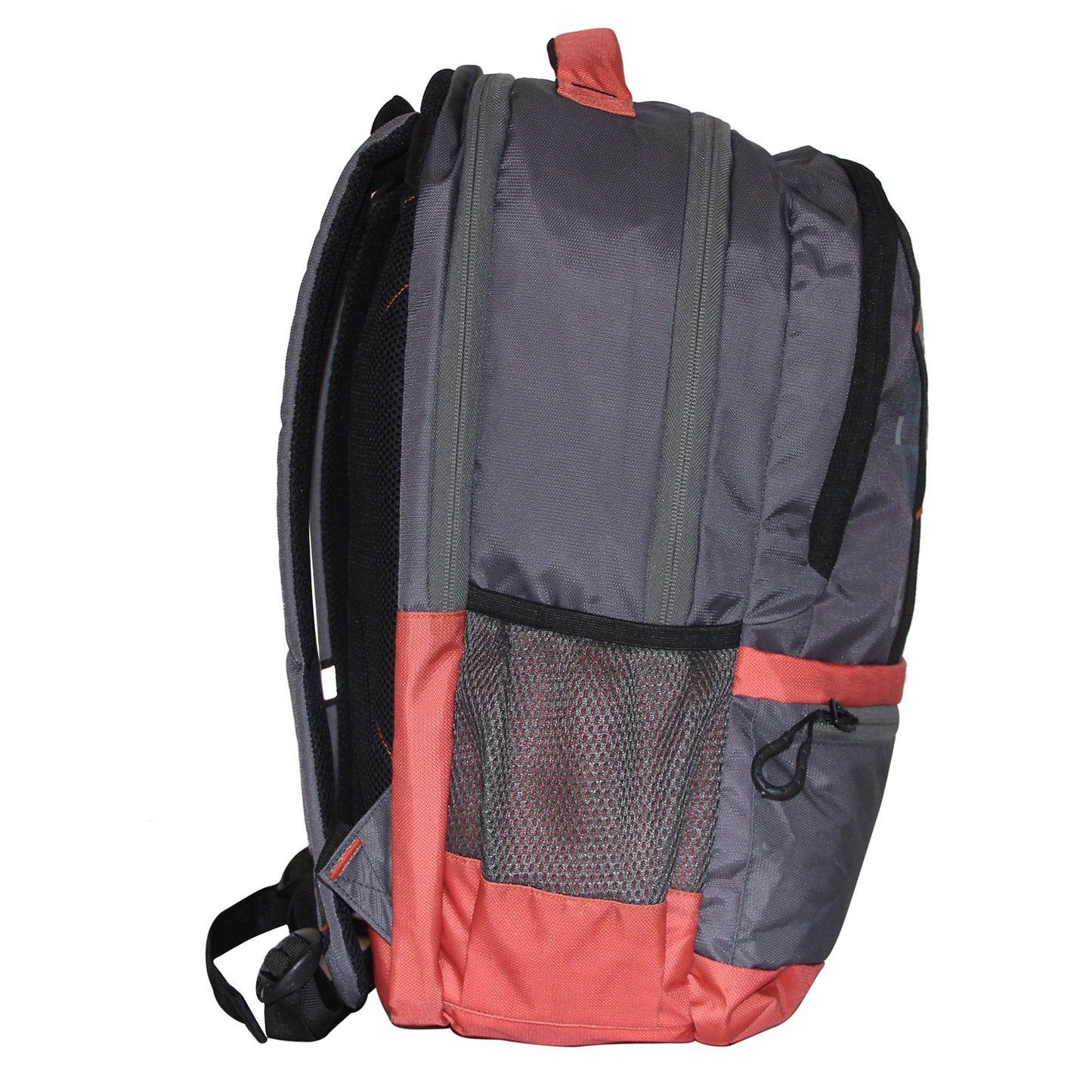 Dark Grey Polyester Backpack