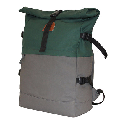 Dual Color Canvas Backpack