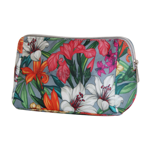 Floral Cosmetic Pouch