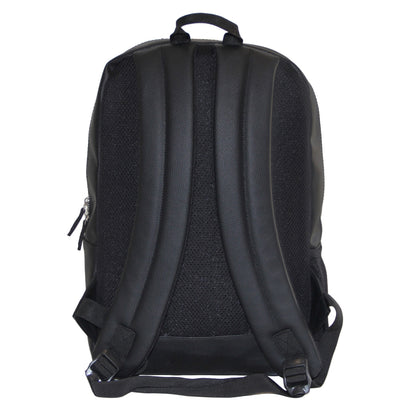 Full Grain Faux Leather Backpack