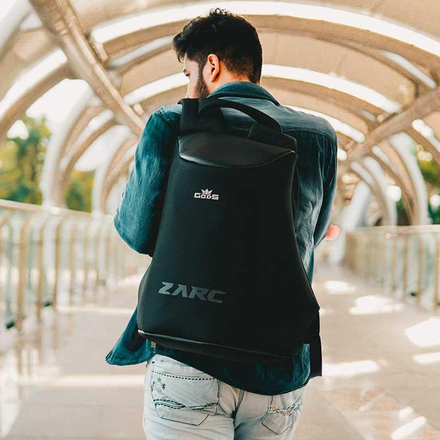 Zarc – 22 litres, 15.6 Inch Anti-Theft Laptop Backpack