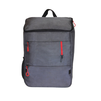 Grey Red Backpack