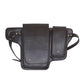 Brown Faux Leather Waist Bag