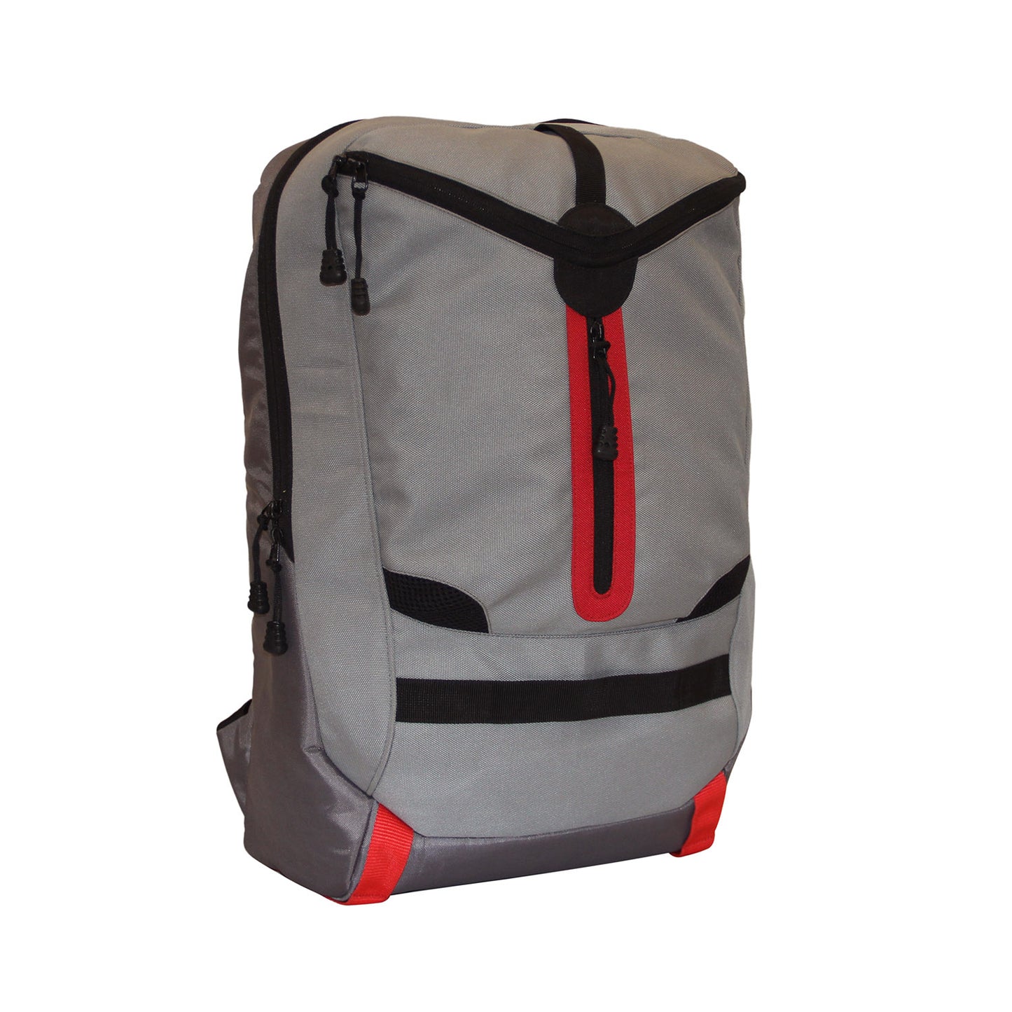 Grey & Red Backpack