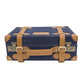Mini Denim & Faux Leather Trunk