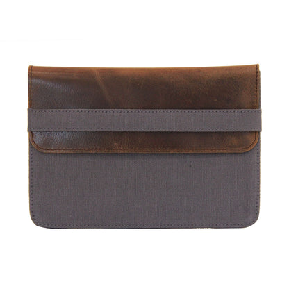 Leather & Canvas Pouch
