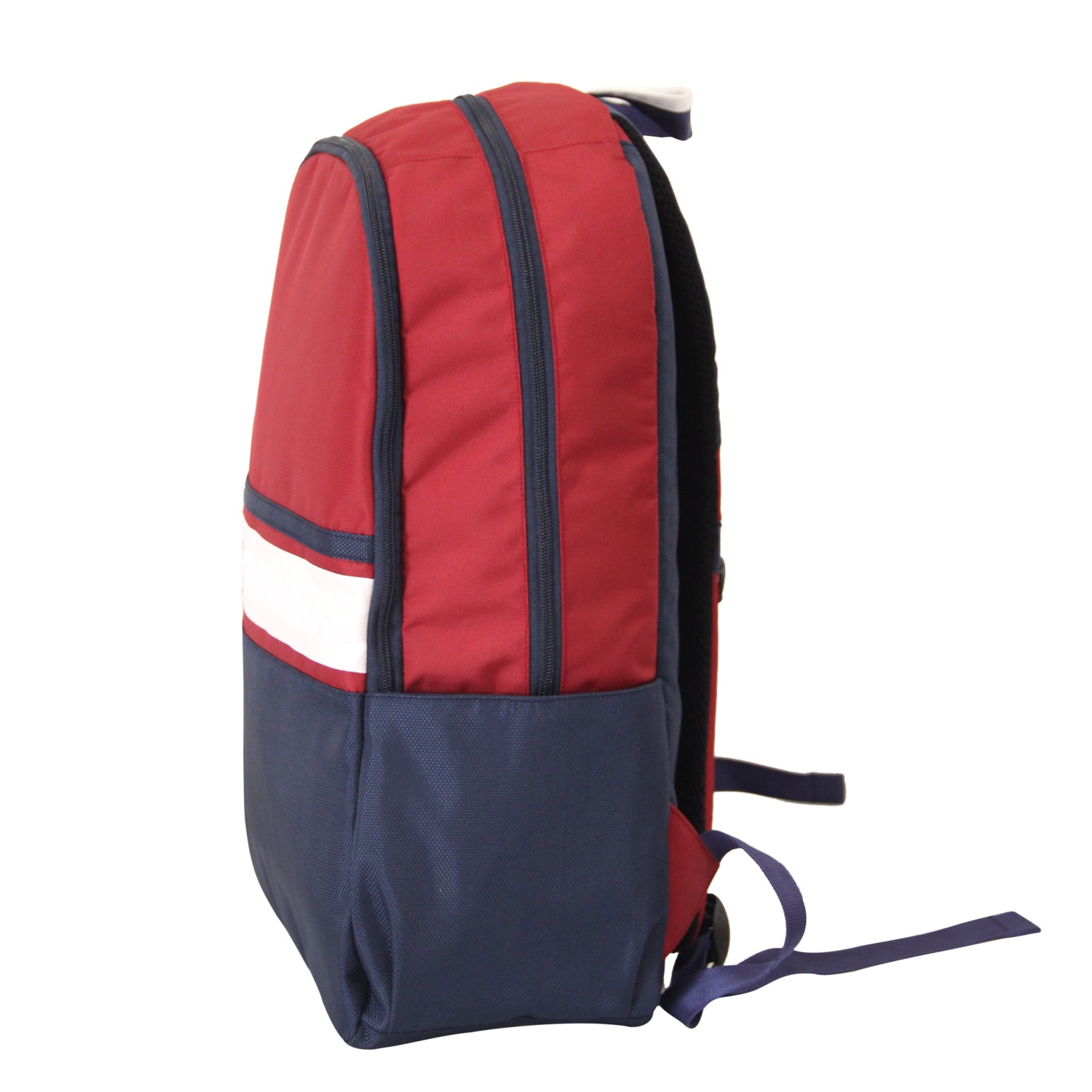 Maroon-Navy Backpack – creaworldwide