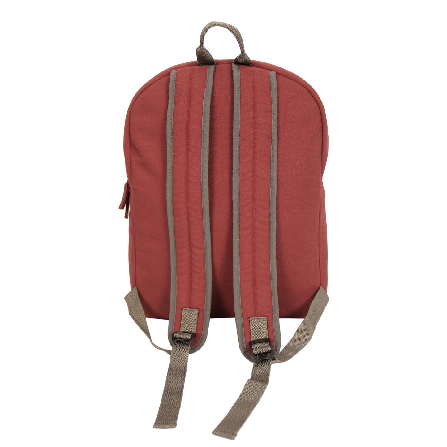 Maroon Canvas Backpack