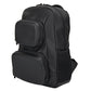 Moulded Faux Leather Laptop Backpack