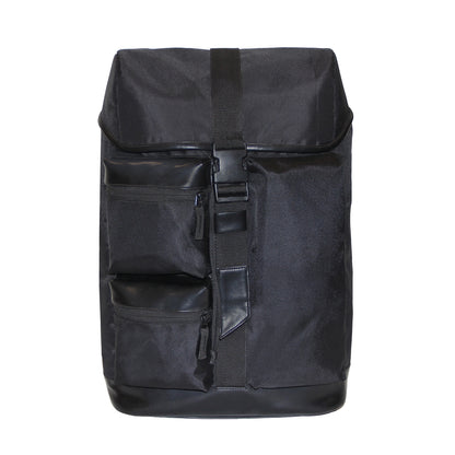 Multi-pocket Black Backpack
