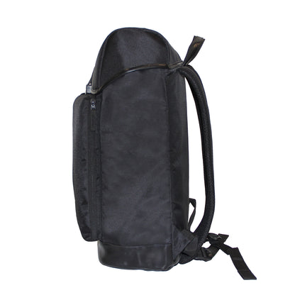 Multi-pocket Black Backpack